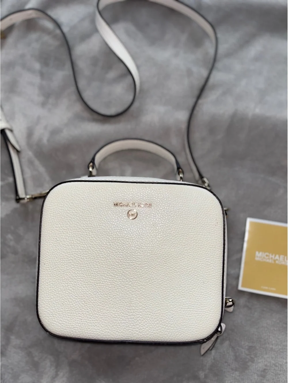 Michael Kors Crossbody bag pebbled Leather handbag purse